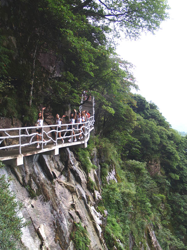 武功山世界旅游小姐赛拾影