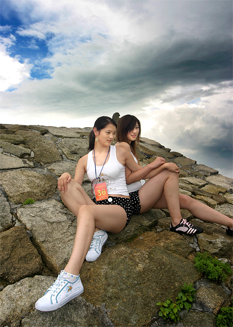武功山世界旅游小姐赛拾影